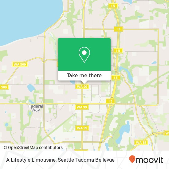 Mapa de A Lifestyle Limousine