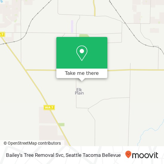 Mapa de Bailey's Tree Removal Svc