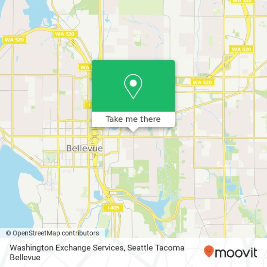 Washington Exchange Services map