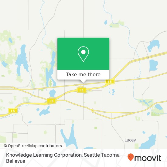Mapa de Knowledge Learning Corporation