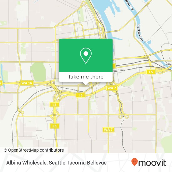 Albina Wholesale map