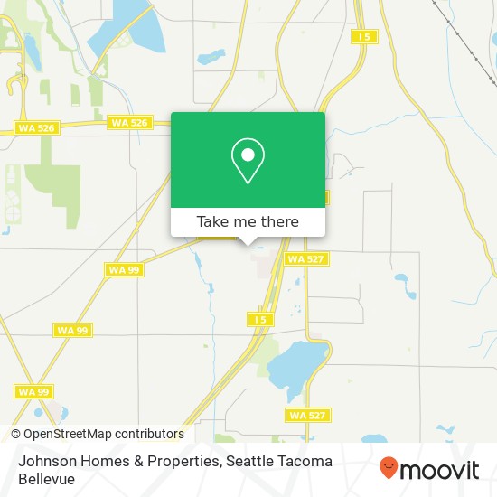 Johnson Homes & Properties map