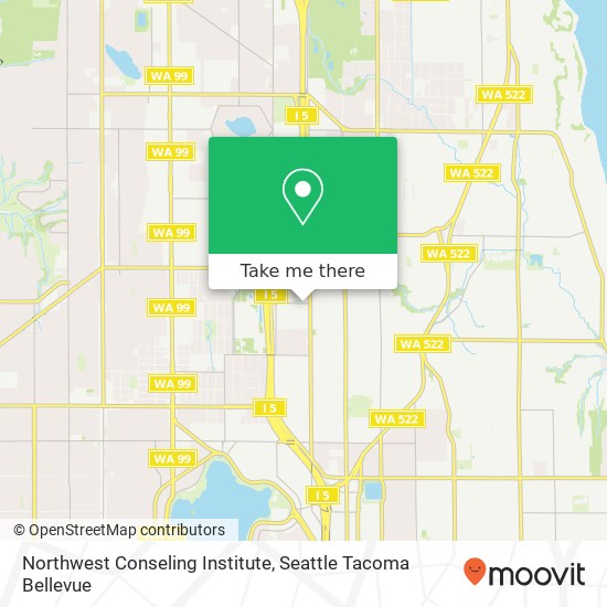 Northwest Conseling Institute map