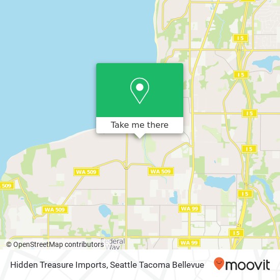 Hidden Treasure Imports map