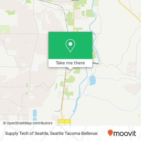 Mapa de Supply Tech of Seattle