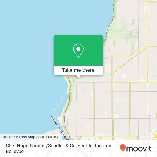 Mapa de Chef Hope Sandler/Sandler & Co