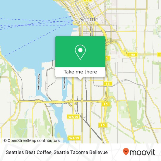 Seattles Best Coffee map