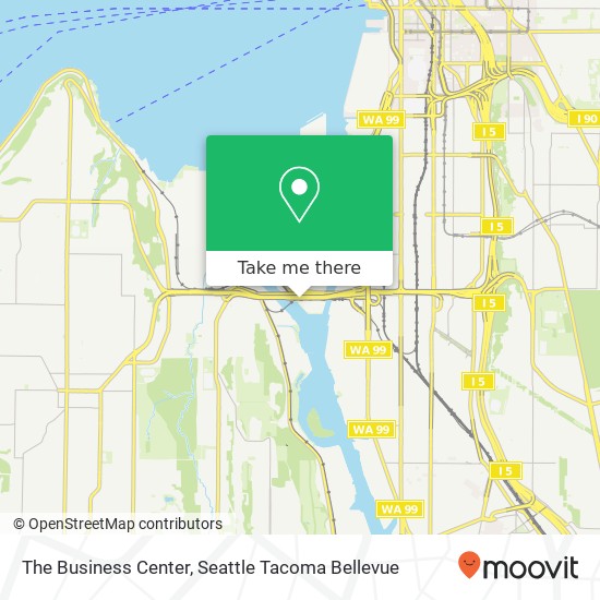 The Business Center map
