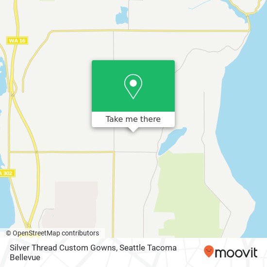 Silver Thread Custom Gowns map