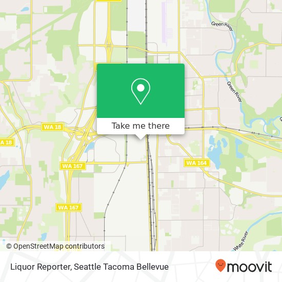 Liquor Reporter map