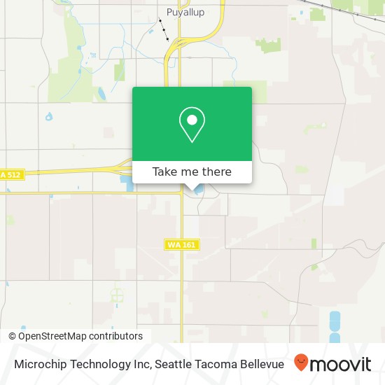 Microchip Technology Inc map