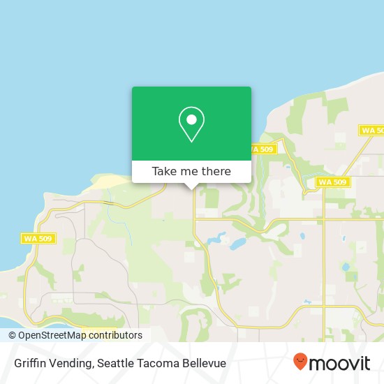 Mapa de Griffin Vending