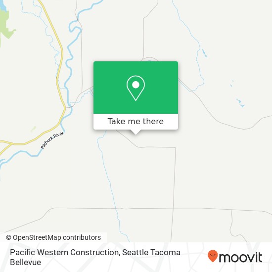 Pacific Western Construction map