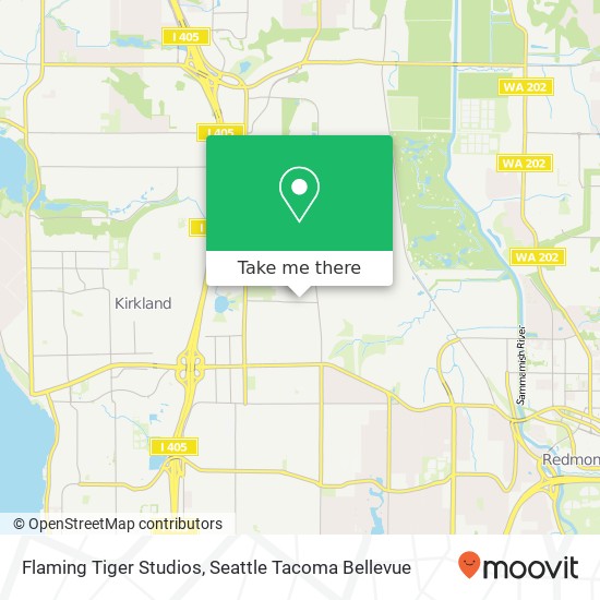 Mapa de Flaming Tiger Studios
