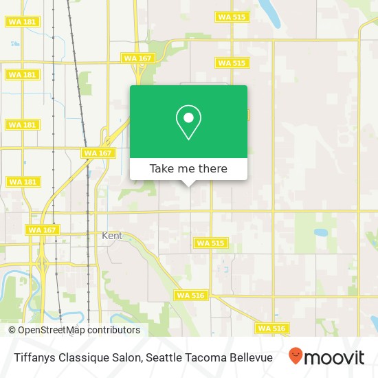 Tiffanys Classique Salon map