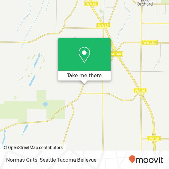 Normas Gifts map