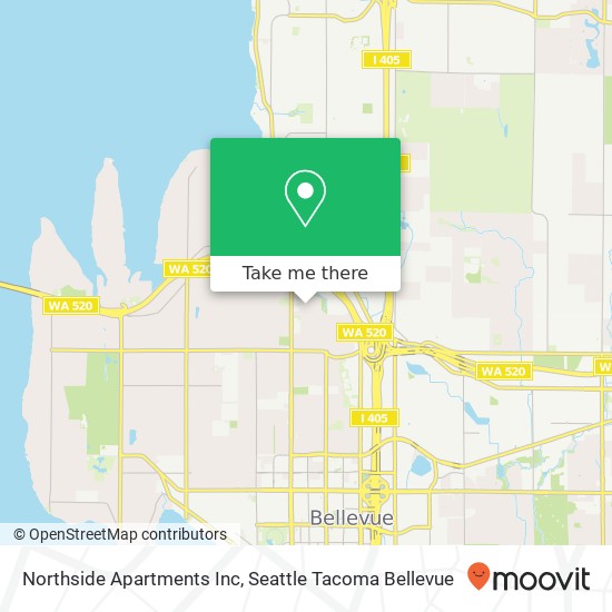 Mapa de Northside Apartments Inc