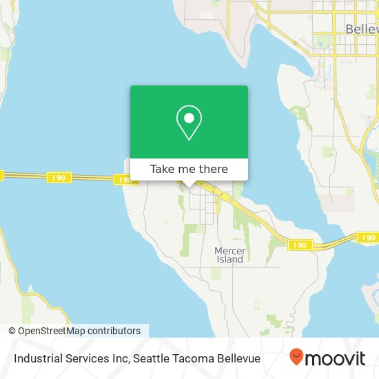 Industrial Services Inc map