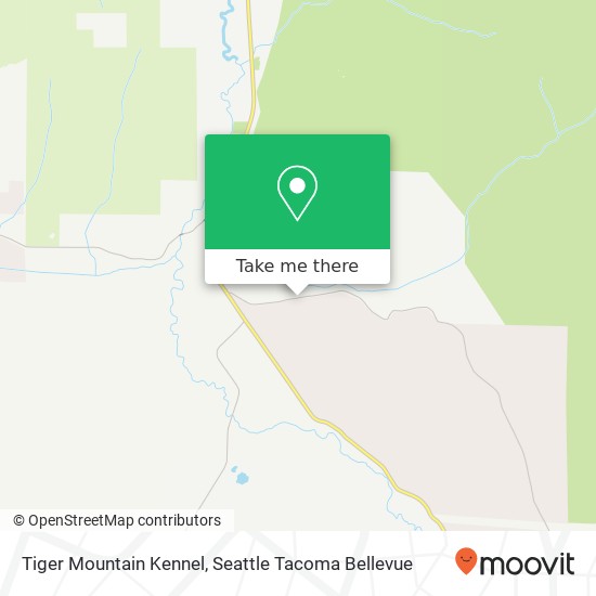 Mapa de Tiger Mountain Kennel