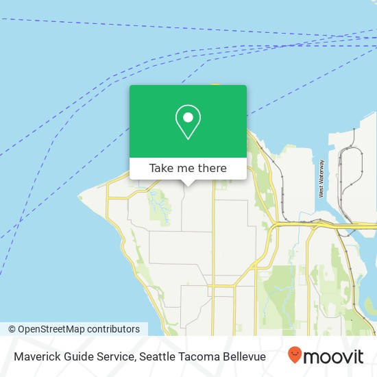 Maverick Guide Service map