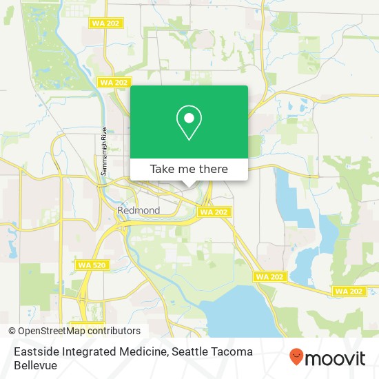 Mapa de Eastside Integrated Medicine