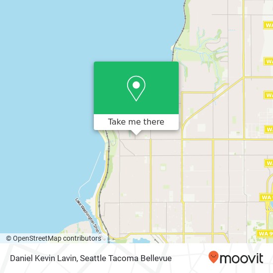 Daniel Kevin Lavin map