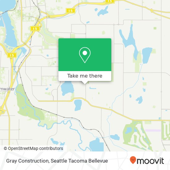 Gray Construction map