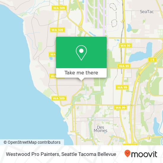 Westwood Pro Painters map