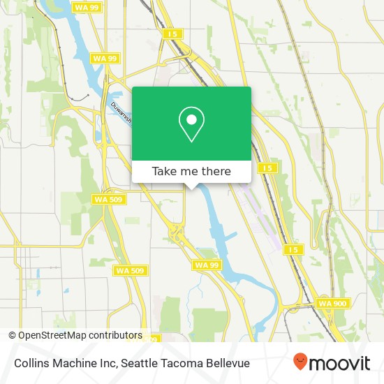 Collins Machine Inc map