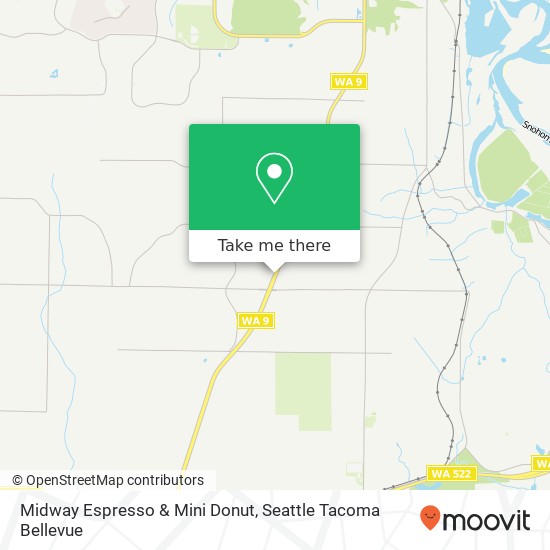 Midway Espresso & Mini Donut map