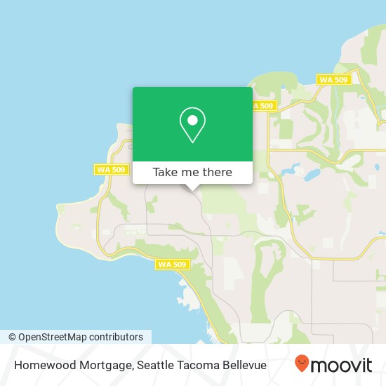 Mapa de Homewood Mortgage