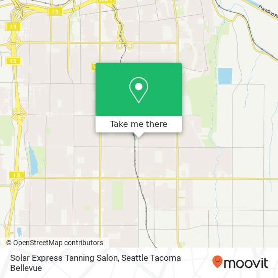 Mapa de Solar Express Tanning Salon