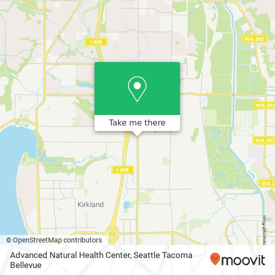 Advanced Natural Health Center map