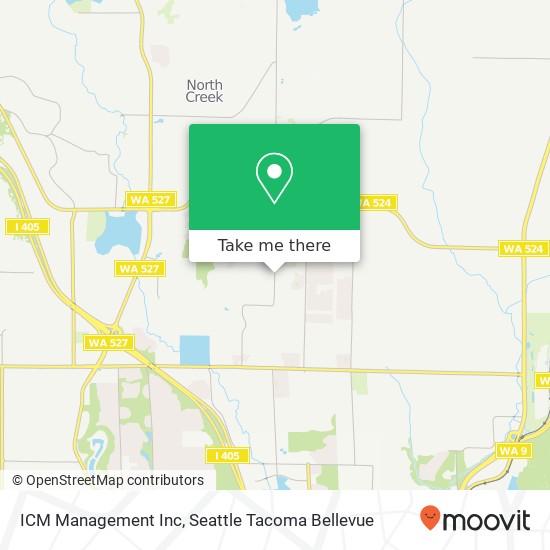 Mapa de ICM Management Inc