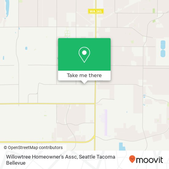 Mapa de Willowtree Homeowner's Assc