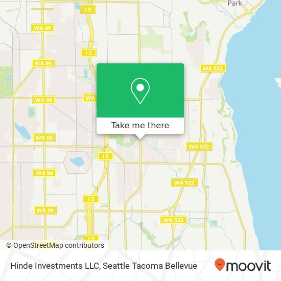 Hinde Investments LLC map