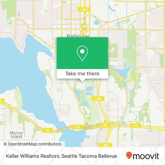 Keller Williams Realtors map