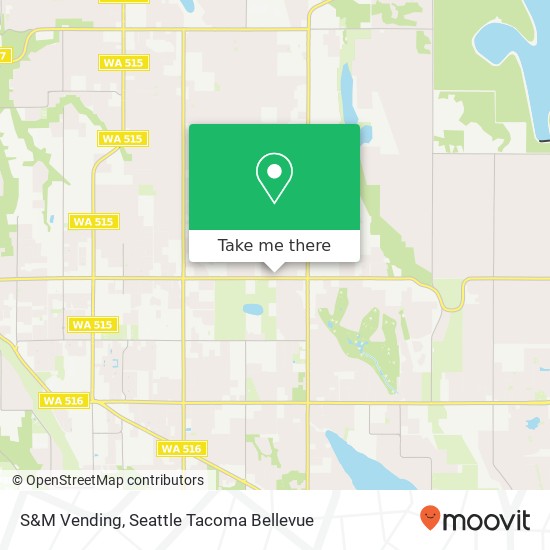 S&M Vending map