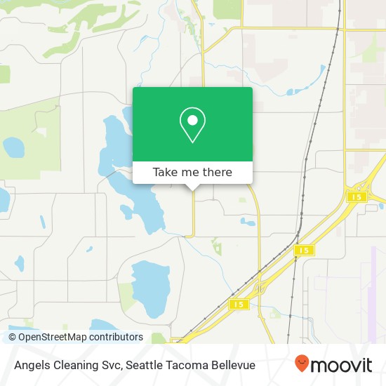 Angels Cleaning Svc map