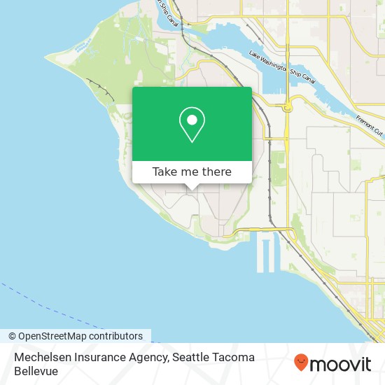 Mechelsen Insurance Agency map