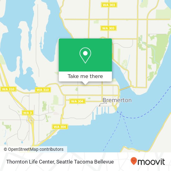 Thornton Life Center map