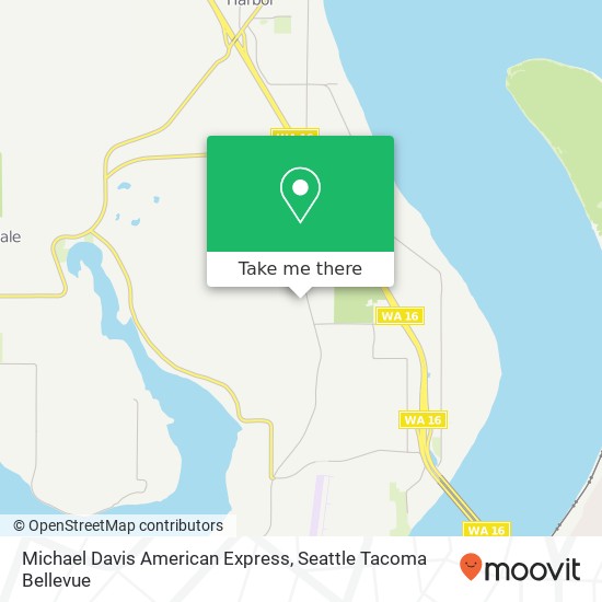 Michael Davis American Express map