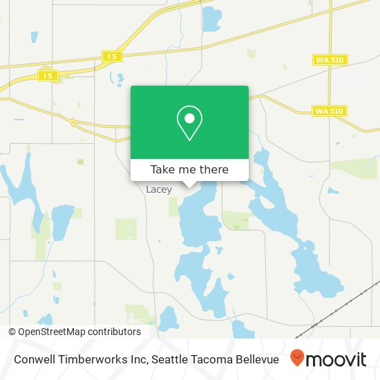 Mapa de Conwell Timberworks Inc
