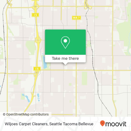 Wiljoes Carpet Cleaners map