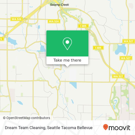 Dream Team Cleaning map
