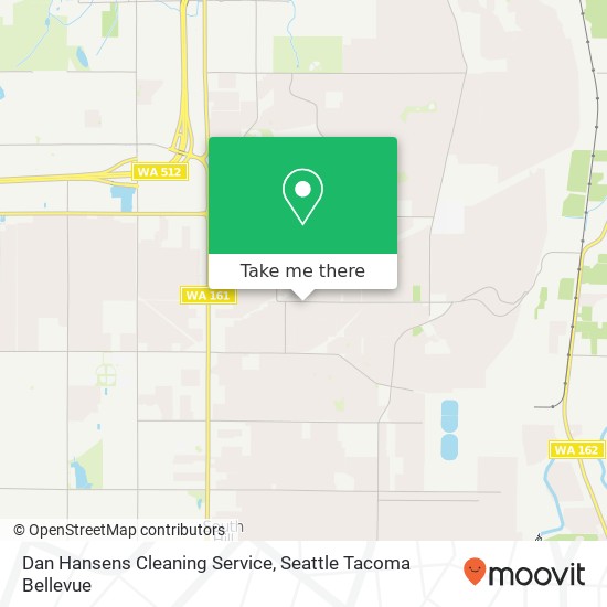 Dan Hansens Cleaning Service map