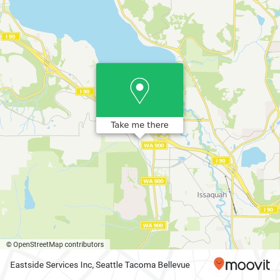 Eastside Services Inc map