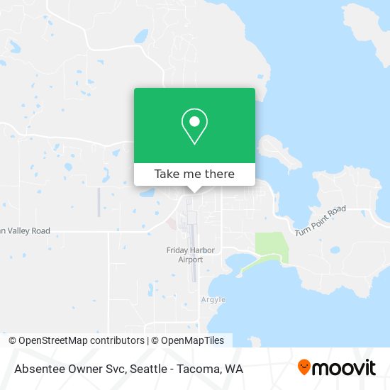 Absentee Owner Svc map