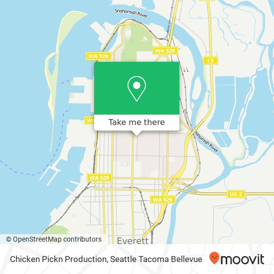 Chicken Pickn Production map