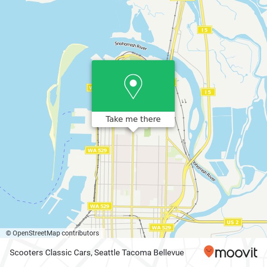 Scooters Classic Cars map